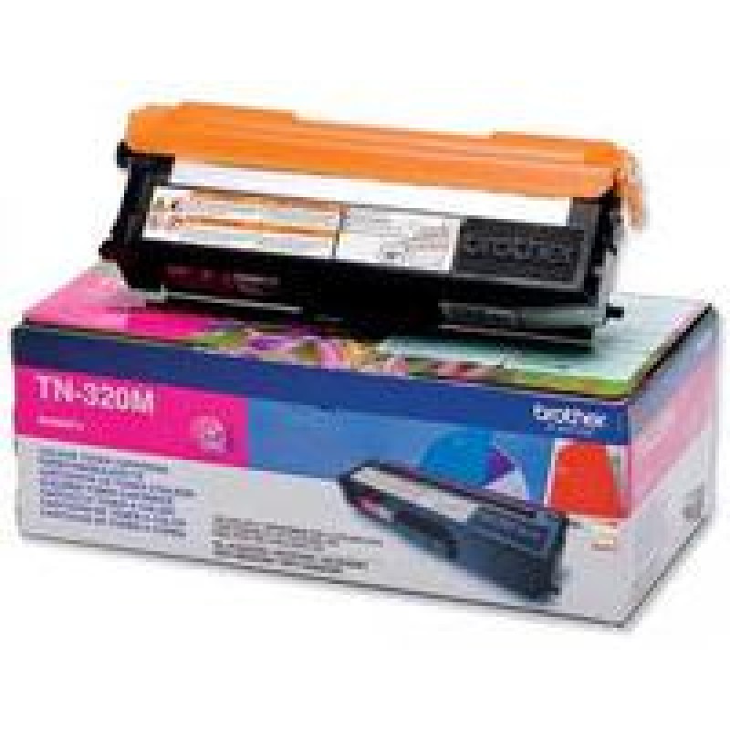 Magenta Toner Cartridge BROTHER (Approx. 1,500 pages declared in accordance with ISO/IEC19798)-TN320M