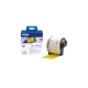 Paper Tape BROTHER Removable Yellow Paper Tape 62mm x 30.48m-DK44605
