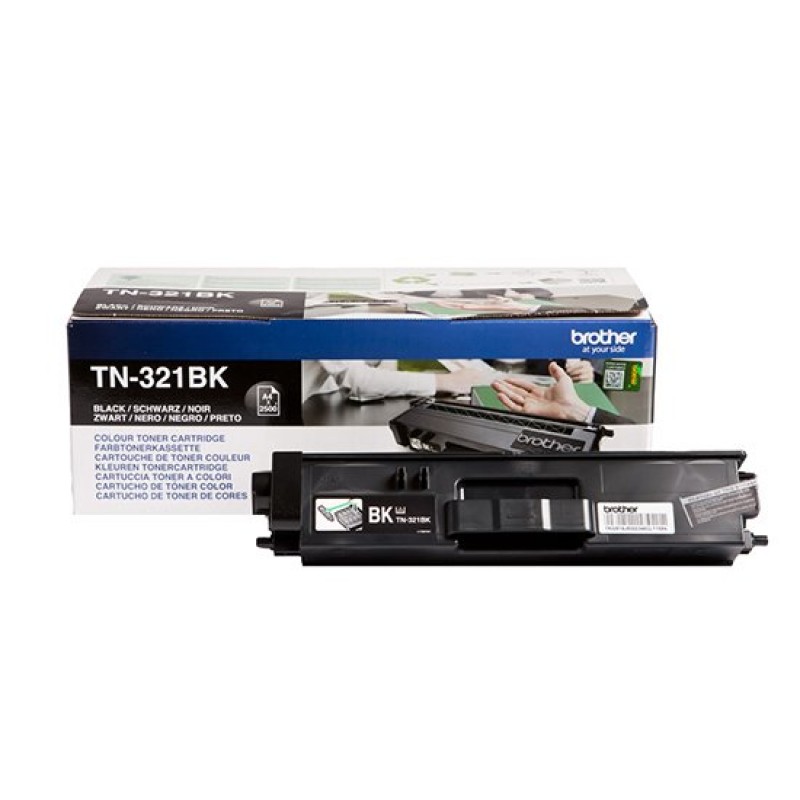 Toner BROTHER Black  for DCPL8400CDN / L8450CDN, HLL8350CDW / L8250CDN, MFCL8650CDW /  L8850CDW, 2500p.-TN321BK