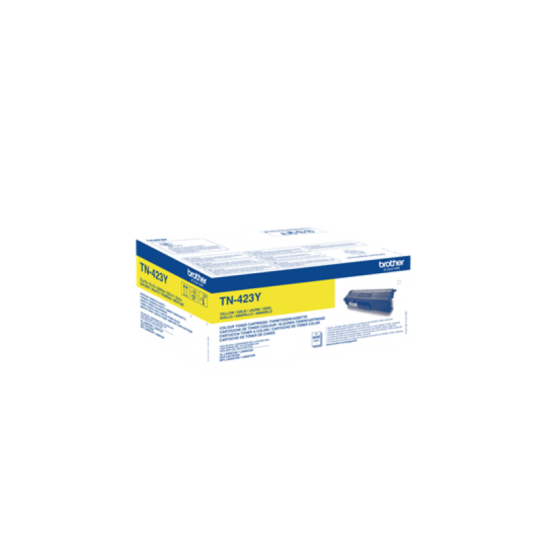 Toner Cartridge Brother TN-423Y HL-L8260CDW, HL-L8360CDW, DCP-L8410CDW, MFC-L8690CDW, MFC-L8900CDW, 4000 pages-TN423Y