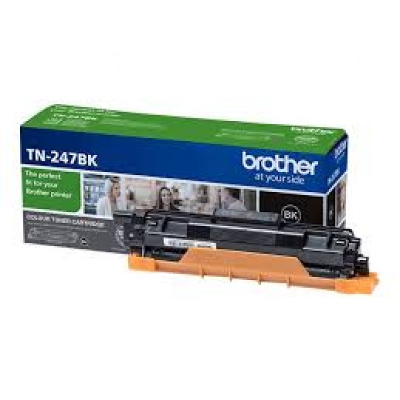 Toner Cartridge Brother TN247BK for DCP-L3510CDW, DCP-L3550CDW, HL-L3210CW, HL-L3270CDW, MFC-L3730CDN, MFC-L3770CDW up to 3000 pages, Black-TN247BK
