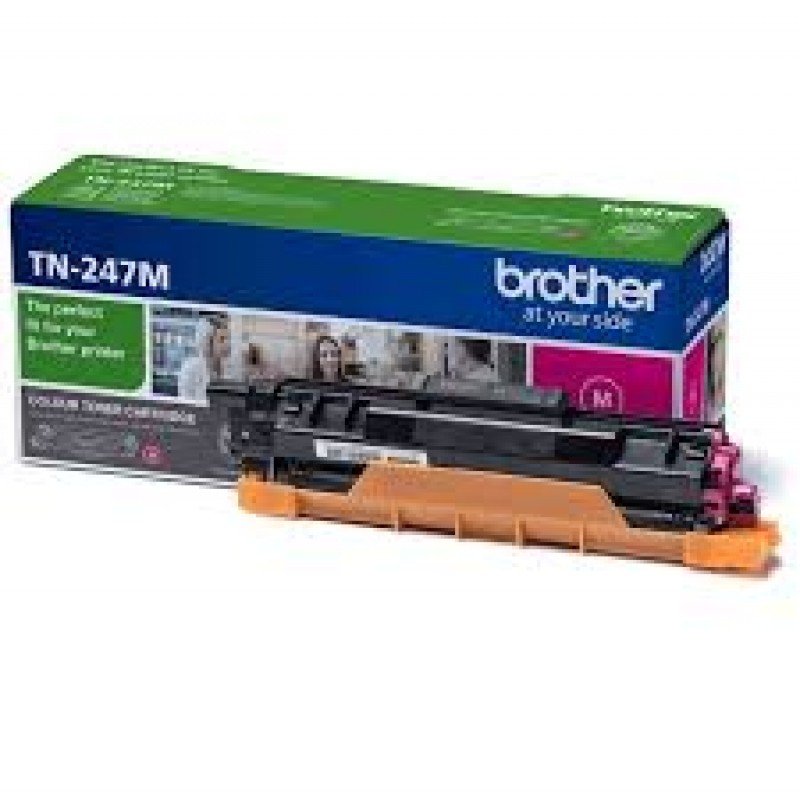 Toner Cartridge Brother TN247M for DCP-L3510CDW, DCP-L3550CDW, HL-L3210CW, HL-L3270CDW, MFC-L3730CDN, MFC-L3770CDW up to 2300 pages, Magenta-TN247M