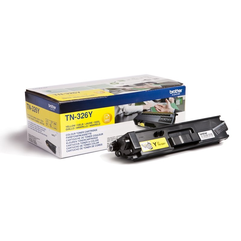 Toner Yellow cartridge BROTHER (4000 p.) for DCP L8400CDN, L8450CDW; HL-L8250CDN, L8350CDW, L8350CDWT; MFC L8650CDW, L8850CDW-TN326Y
