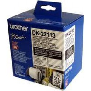 Paper BROTHER  Tape Film Clear Film tape 62mm x 15.24m for QL-5xx
