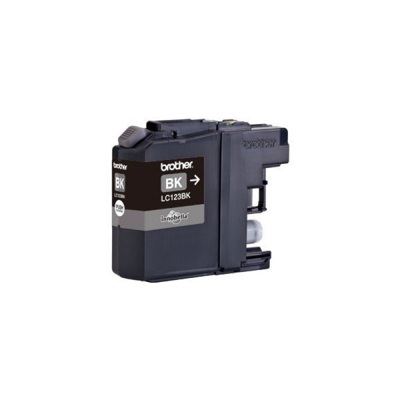 Black ink cartridge BROTHER for Brother MFCJ4410DW / 4510DW / MFCJ6520DW/ J6920DW, 600 pages-LC123BK
