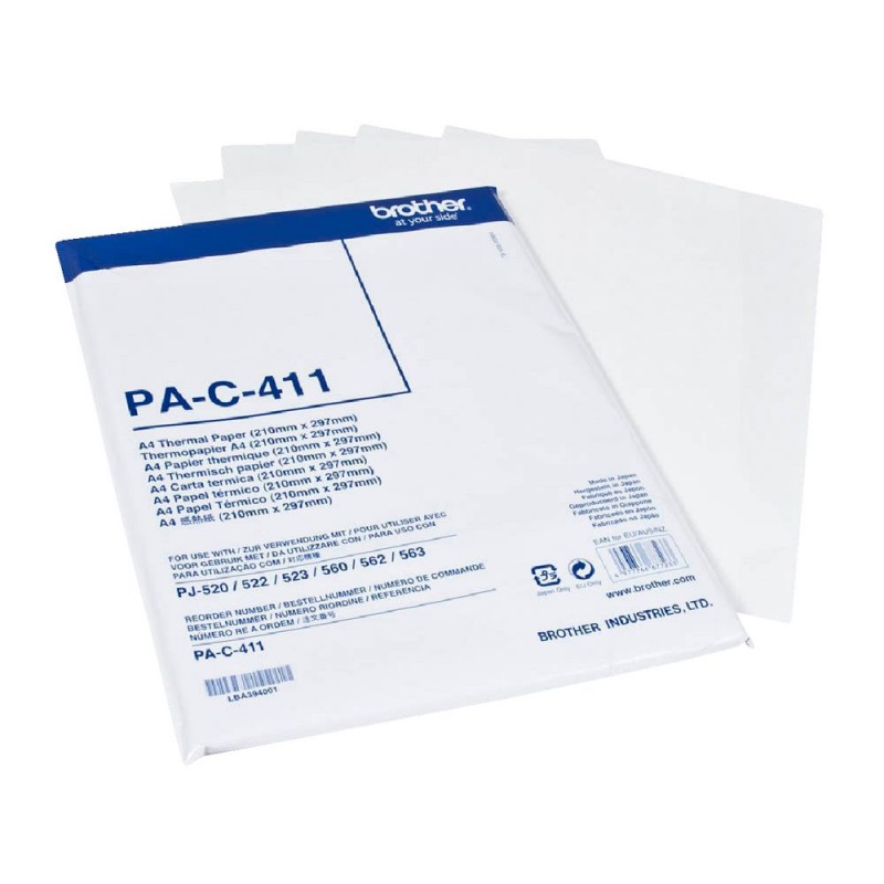 A4 thermal paper -100 sheets for Pocket Jet-PAC411