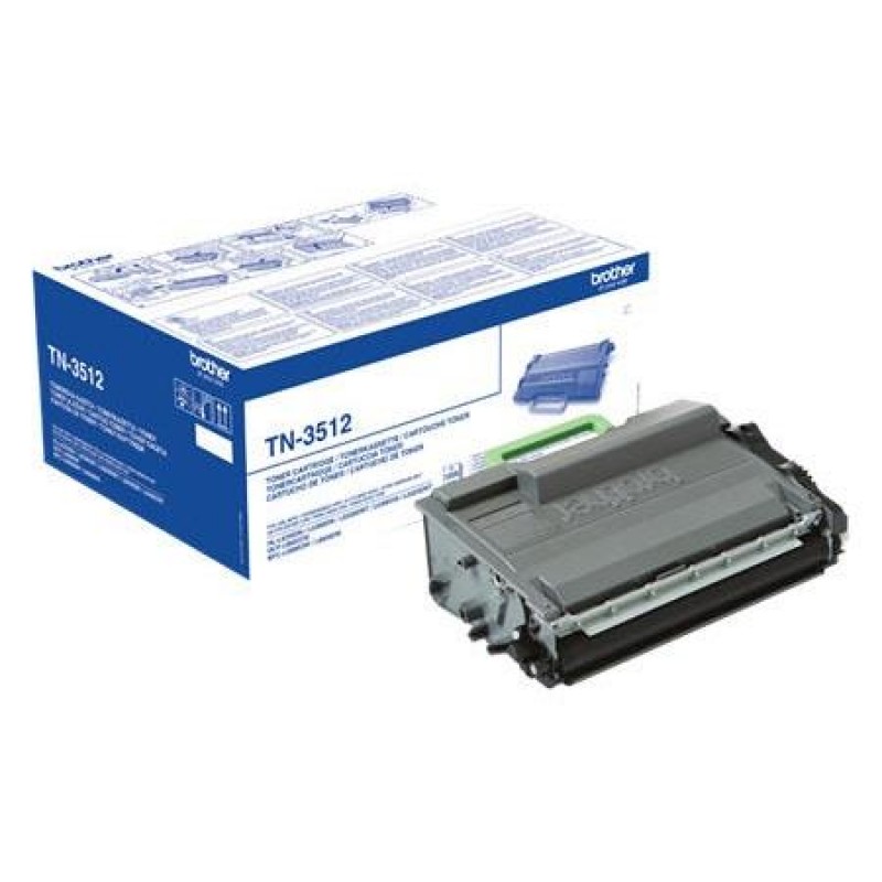 Toner BROTHER Black for HLL6300DW, HLL6300DWT, HLL6400DW, HLL6400DWT, DCPL6600DW, MFCL6800DW, MFCL6900DW, 12000 pages-TN3512