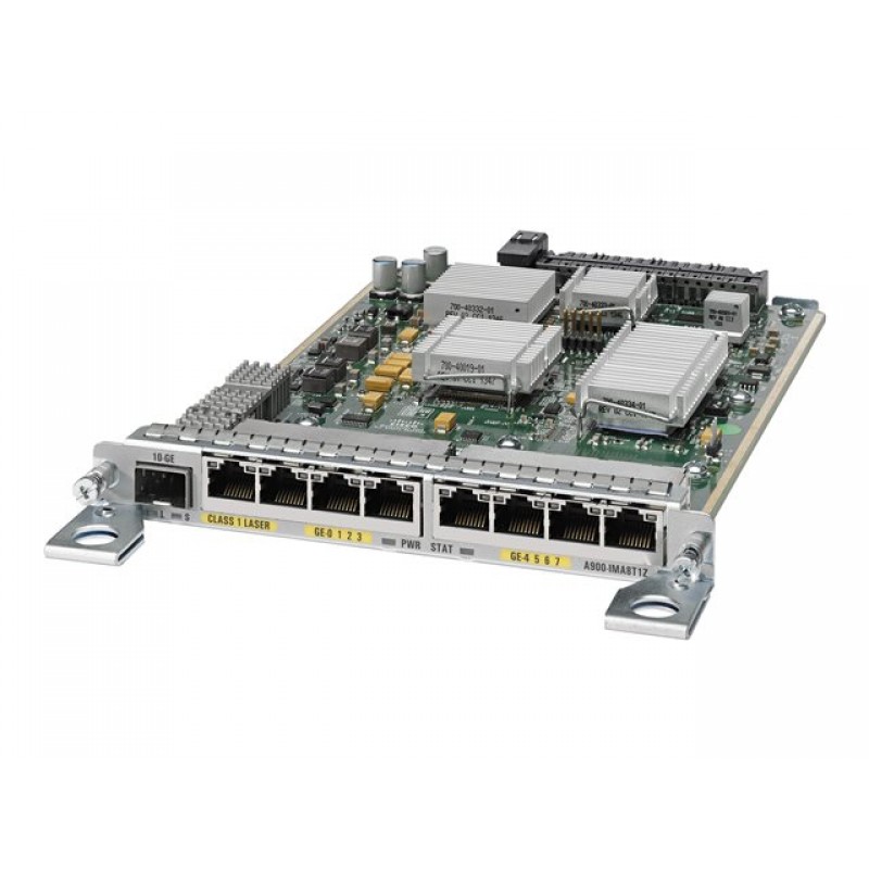 CISCO ASR 900 Combo 8 port 10/100/1000 Ethernet and 1 port 10GE IM, A900-IMA8T1Z