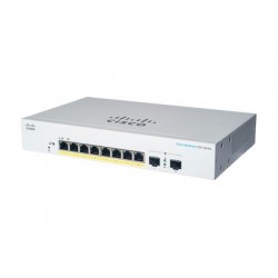 CISCO Business Switching CBS220 Smart 8-port Gigabit PoE 65W 2x1G SFP uplink external power supply