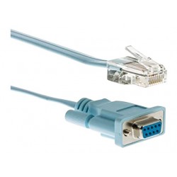 CISCO CONSOLE CABLE 6FT WITH RJ45 DB9F