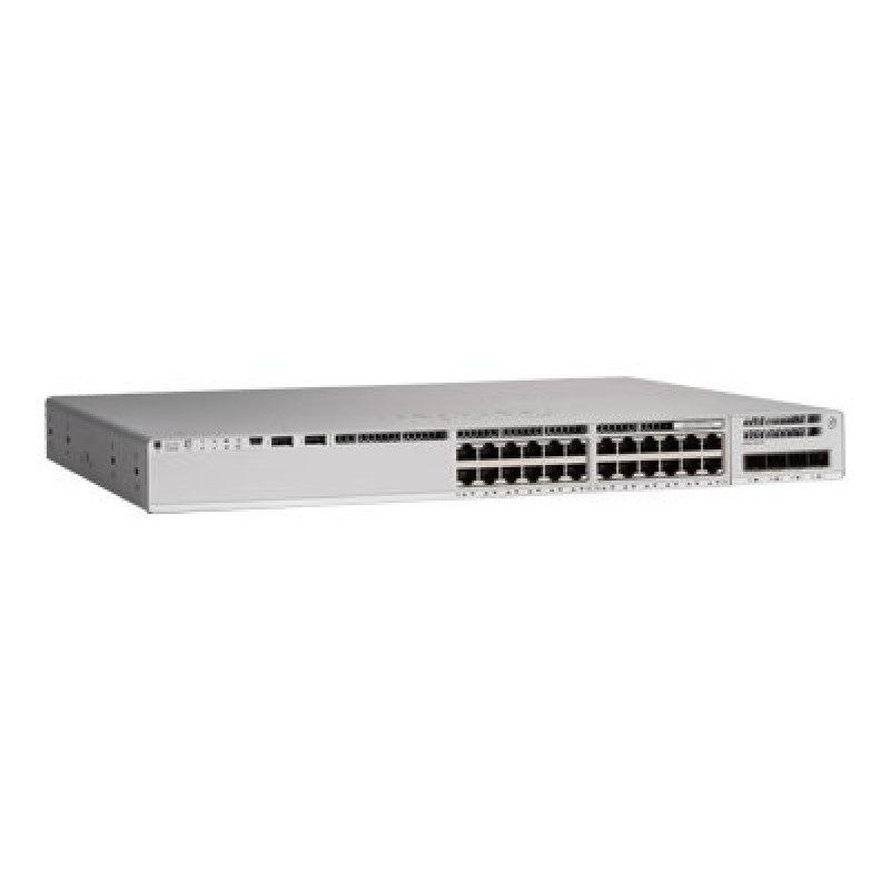 CISCO Catalyst 9200L 24-port Data 4x10G uplink Switch Network Essentials Sellable only with DNA licenses-C9200L-24T-4X-E