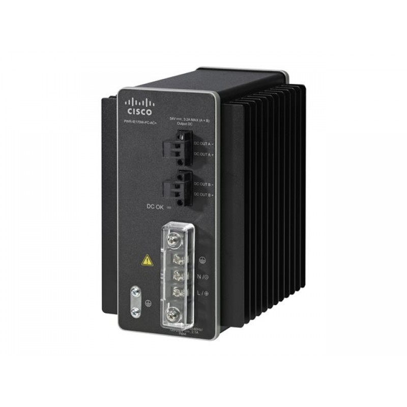 CISCO IE family power supply 170W. AC to DC, PWR-IE170W-PC-AC=