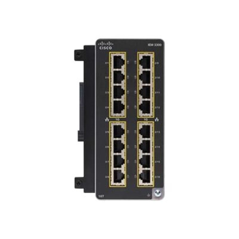 CISCO IE3300 with 16 GE Copper ports Expansion Module, IEM-3300-16T=
