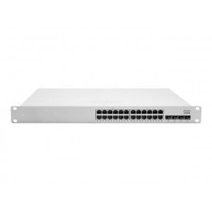 CISCO Meraki MS350-24P L3 Stck Cld-Mngd 24x GigE 370W PoE Switch
