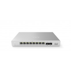 Meraki MS120-8FP 1G L2 Cloud Managed 8x GigE 124W PoE Switch