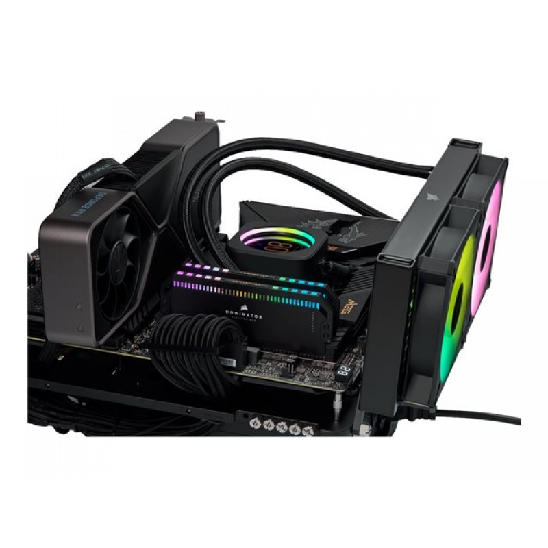 CORSAIR DOMINATOR PLATINUM RGB DDR5 32GB 2x16GB 5600MHz CL36 1.25V DIMM Black, CMT32GX5M2B5600C36