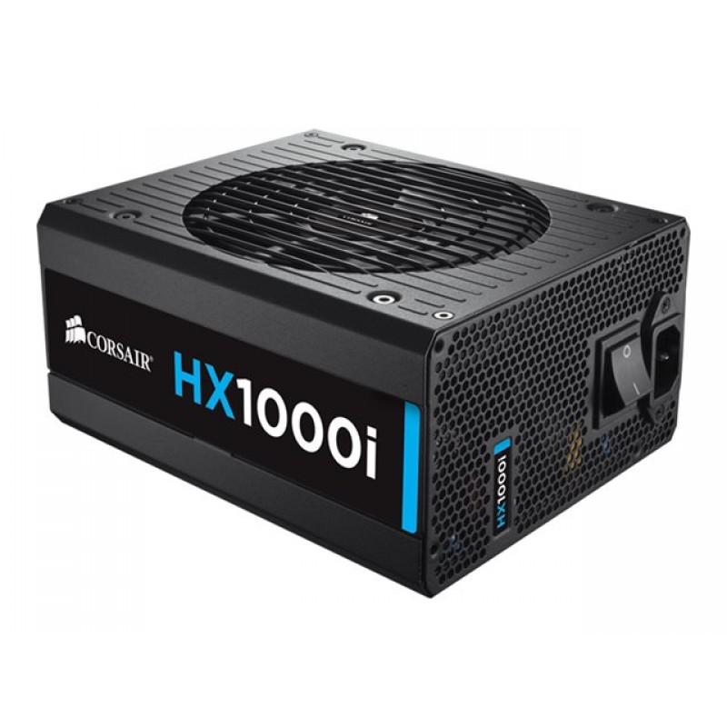 CORSAIR HX1000i 1000W 80+ Platinum Modular PSU, CP-9020074-EU