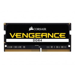 CORSAIR VENGEANCE DDR4 32GB 1x32GB 3200MHz SODIMM Unbuffered 22-22-22-53 Black PCB 1.2V