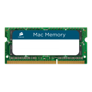 Corsair DDR3, 1066MHz 4GB (1 x 4GB) 204 SODIMM, Apple Qualified, Unbuffered