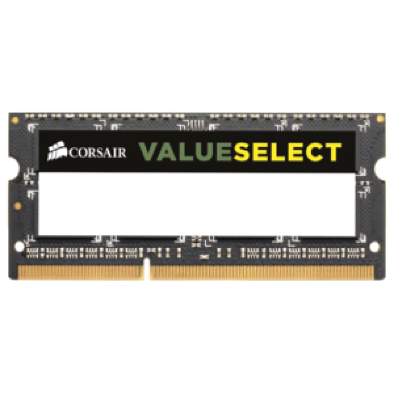Corsair DDR3, 1333MHz 4GB (1 x 4GB) 204 SODIMM 1.5V, Unbuffered-CMSO4GX3M1A1333C9
