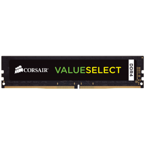 Corsair DDR4, 2400MHZ 4GB (1 x 4GB) 288 DIMM 1.20V, Unbuffered, 16-16-16-39, Intel 7th Gen and AMD Ryzen motherboards