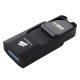 Corsair Voyager Slider X1 USB 3.0 64GB, Capless Design, Read 130MBs, Plug and Play-CMFSL3X1-64GB
