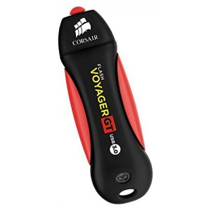 Corsair Voyager GT USB 3.0 128GB, Read 230MBs-Write 160MBs, Plug and Play