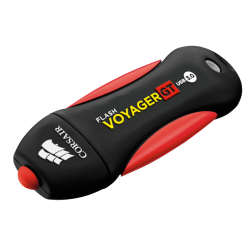 Corsair Voyager GT USB 3.0 64GB, Read 390MBs - Write 80MBs, Plug and Play