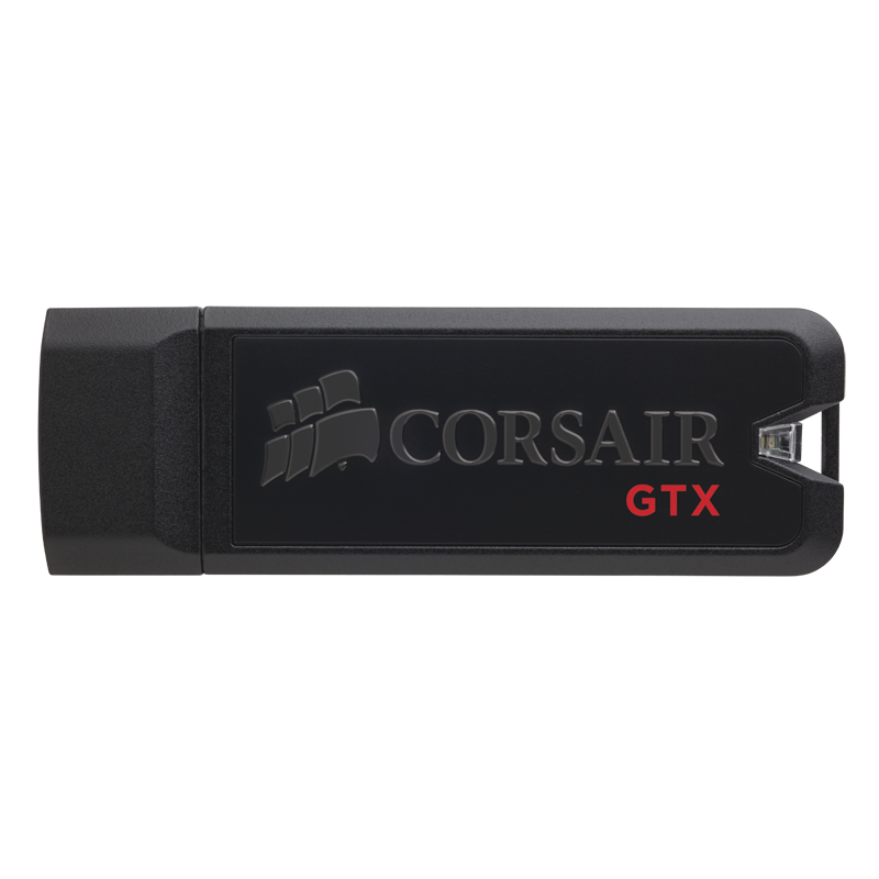 Corsair Voyager GTX USB 3.1 256GB Premium, Zinc Alloy Casing, Read 440MBs - Write 440MBs, Plug and Play-CMFVYGTX3C-256GB