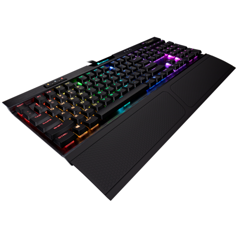Corsair Gaming™ K70 RGB MK.2 Low Profile RAPIDFIRE Mechanical Gaming Keyboard, Cherry MX Low Profile Speed (US)-CH-9109018-NA