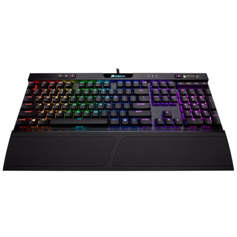 Corsair Gaming™ K70 RGB MK.2 Low Profile RAPIDFIRE Mechanical Gaming Keyboard, Cherry MX Low Profile Speed (US)-CH-9109018-NA