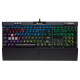 Геймърска клавиатура Corsair K70 RGB MK.2 Mechanical (метална основа, RGB Backlit, Cherry MX Silent, US layout) Black-CH-9109013-NA