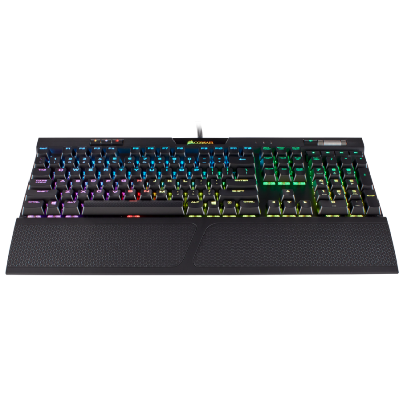 Corsair Gaming™ K70 RGB MK.2 RAPIDFIRE Mechanical Gaming Keyboard, Backlit RGB LED, Cherry MX Speed (US)-CH-9109014-NA