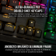 Геймърска клавиатура Corsair K95 RGB PLATINUM XT Mechanical (метална основа, RGB Backlit Silver, Cherry MX Speed, US layout) Black-CH-9127414-NA