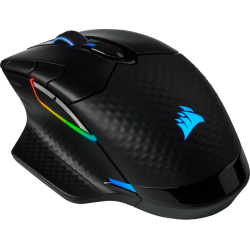 Геймърска мишка Dark Core RGB Pro SE Wireless Gaming Mouse with SLIPSTREAM Technology, Qi® Wireless charging, FPS/MOBA (8 програмируеми бутона, 3 профилa, RGB LED, 18 000 dpi, до 2000Hz, Wireless & USB, Black)