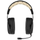 Геймърски слушалки Corsair HS70 PRO Wireless Gaming Headset (50mm неодимови говорители, 7.1 съраунд, 16 часа с едно зареждане, контрол на звука, микрофон, USB) Cream-CA-9011210-EU