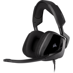 Геймърски слушалки Corsair VOID ELITE Surround Premium Gaming Headset with Dolby 7.1 (50mm неодимови говорители, 7.1 съраунд, контрол на звука, микрофон, USB) Carbon