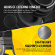 Геймърски слушалки Corsair Virtuoso RGB Wireless with Slipstream High-Fidelity Gaming Headset (50mm неодимови говорители, 7.1 съраунд, 20 часа с едно зареждане, контрол на звука, микрофон, USB) Carbon-CA-9011185-EU