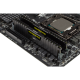 Corsair DDR4, 2400MHz 8GB (2 x 4GB) 288 DIMM, Unbuffered, 16-16-16-39, Vengeance LPX Black Heat spreader, 1.20V, XMP 2.0 , Intel new Gen-CMK8GX4M2A2400C16