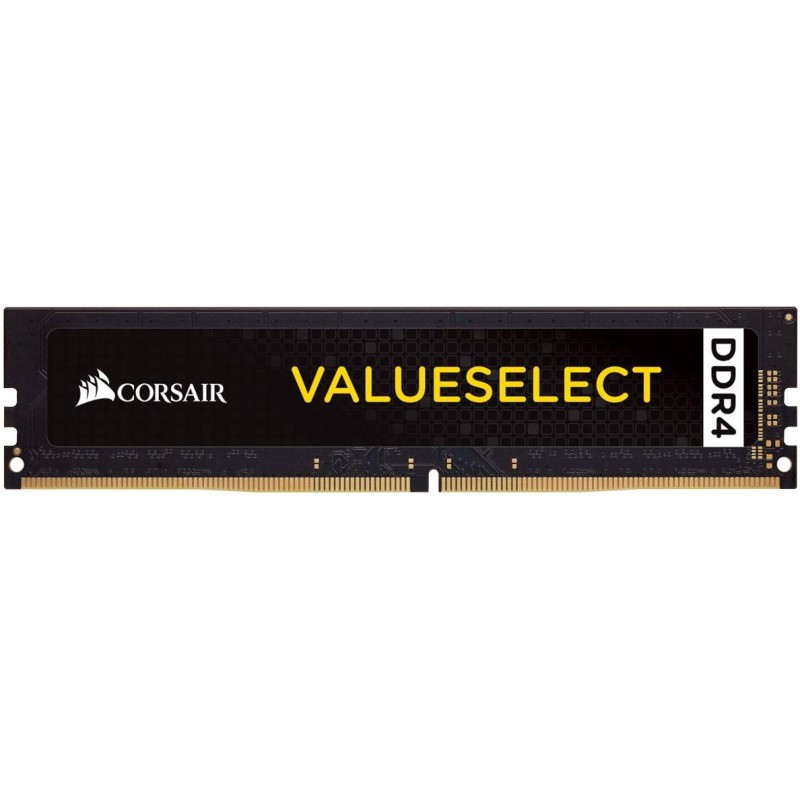 Corsair DDR4, 2666MHZ 4GB (1 x 4GB) 288 DIMM 1.20V, Unbuffered, 18-18-18-43, Intel new Gen and AMD Ryzen motherboards-CMV4GX4M1A2666C18