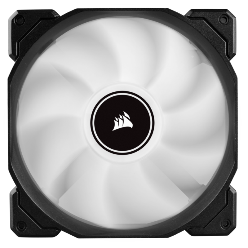 Corsair AF140 LED Low Noise Cooling Fan,140mm x 25mm, Single Pack, White-CO-9050085-WW