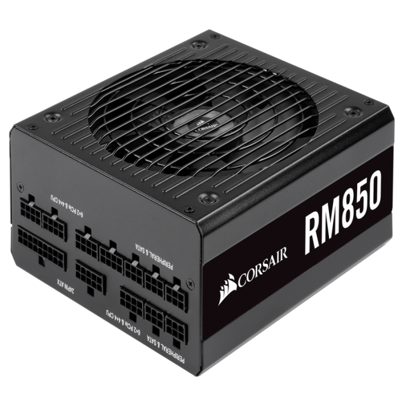 Corsair RM series RM850 Power Supply, Fully Modular ATX 80 Plus Gold 850 Watt, Modern Standby, EU Version (10 years warranty) NEW-CP-9020196-EU