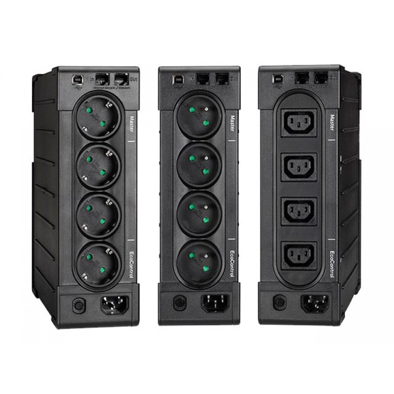 EATON UPS Ellipse PRO 1200 USB FR rack/tower - AC 230 V - 750 Watt - 1200 VA - USB - French 8 Output - 2U - 19inch, ELP1200FR