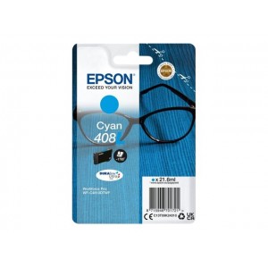 EPSON Singlepack Cyan 408XL DURABrite Ultra Ink