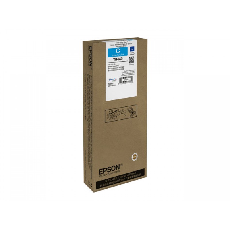 Epson Cartus DURABrite Ultra, T9442, 19.9 ml Cyan-C13T944240
