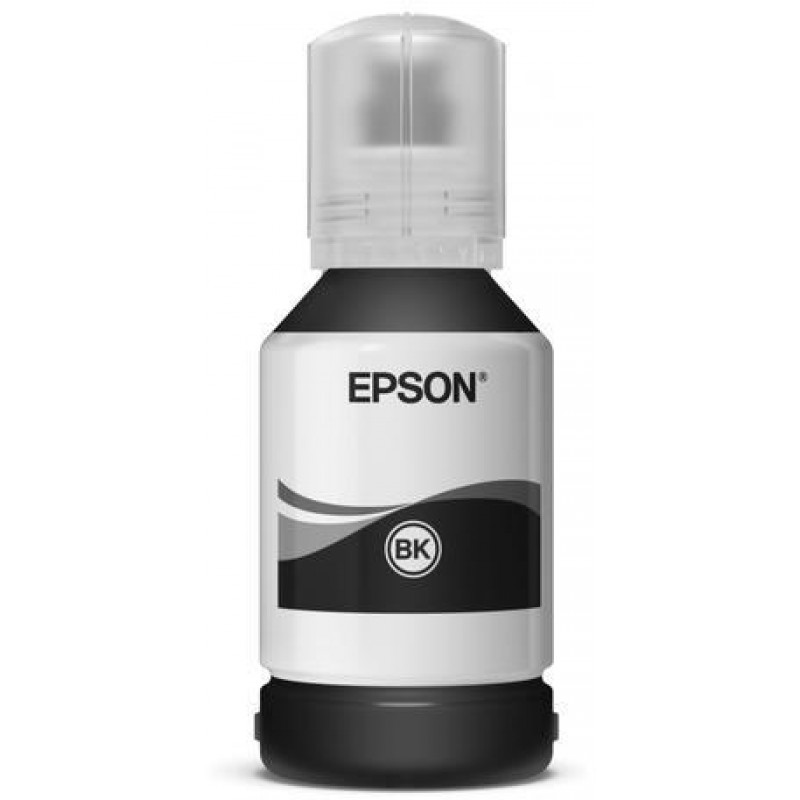 Ink Cartridge EPSON 110 EcoTank Pigment black ink bottle for M2170/M1170/M3140/M3170/3180/M2140/M1140/M1180/M1100/M1120; 120,0 ml Black-C13T03P14A