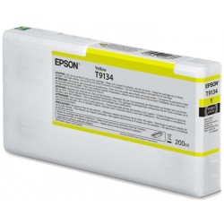 Ink Cartridge EPSON, Ultrachrome® HDR, T9134, Singlepack, 1 x 200.0 ml Yellow, Standard