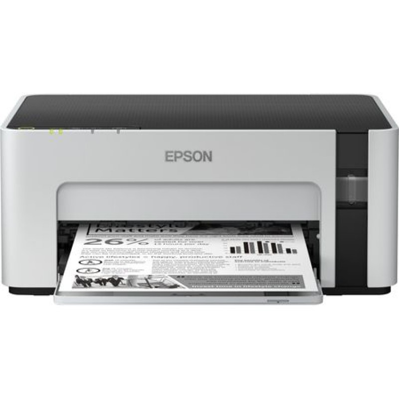 Ink Mono EPSON EcoTank M1120, 1440 x 720 dpi, 15 ppm, Wi-Fi Direct, Recommended 1500 pages per month/Max duty 15.000 pages per month-C11CG96403