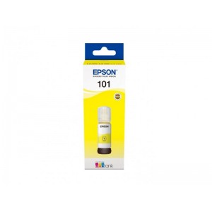 Ink Cartridge EPSON 101 EcoTank Yellow ink bottle for L4150, L4160, L6160, L6170, L6190