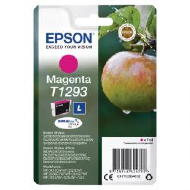 Ink Cartridge EPSON Magenta  for  Stylus SX420W/SX425W/SX525WD/BX305F/BX320FW/BX625FWD-C13T12934012